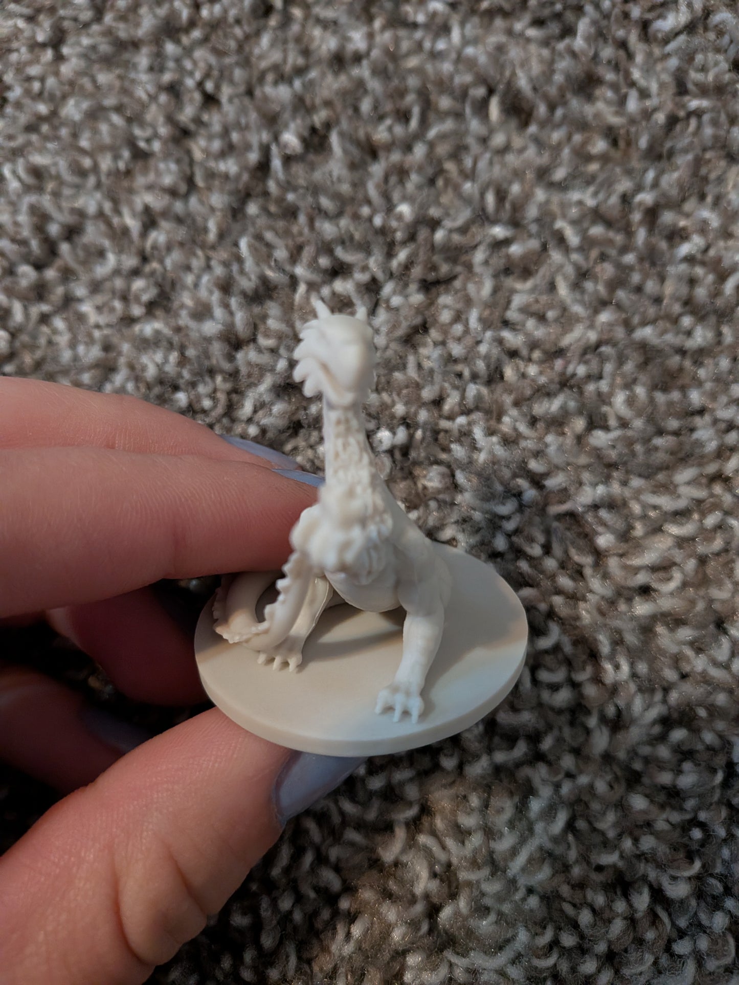 Colorless Luminey Figurine