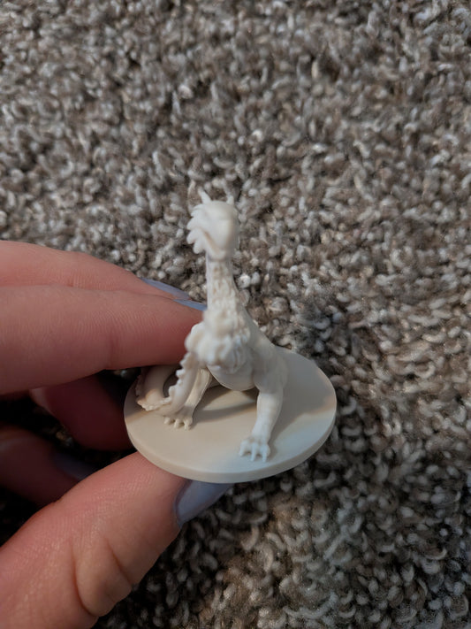 Colorless Luminey Figurine