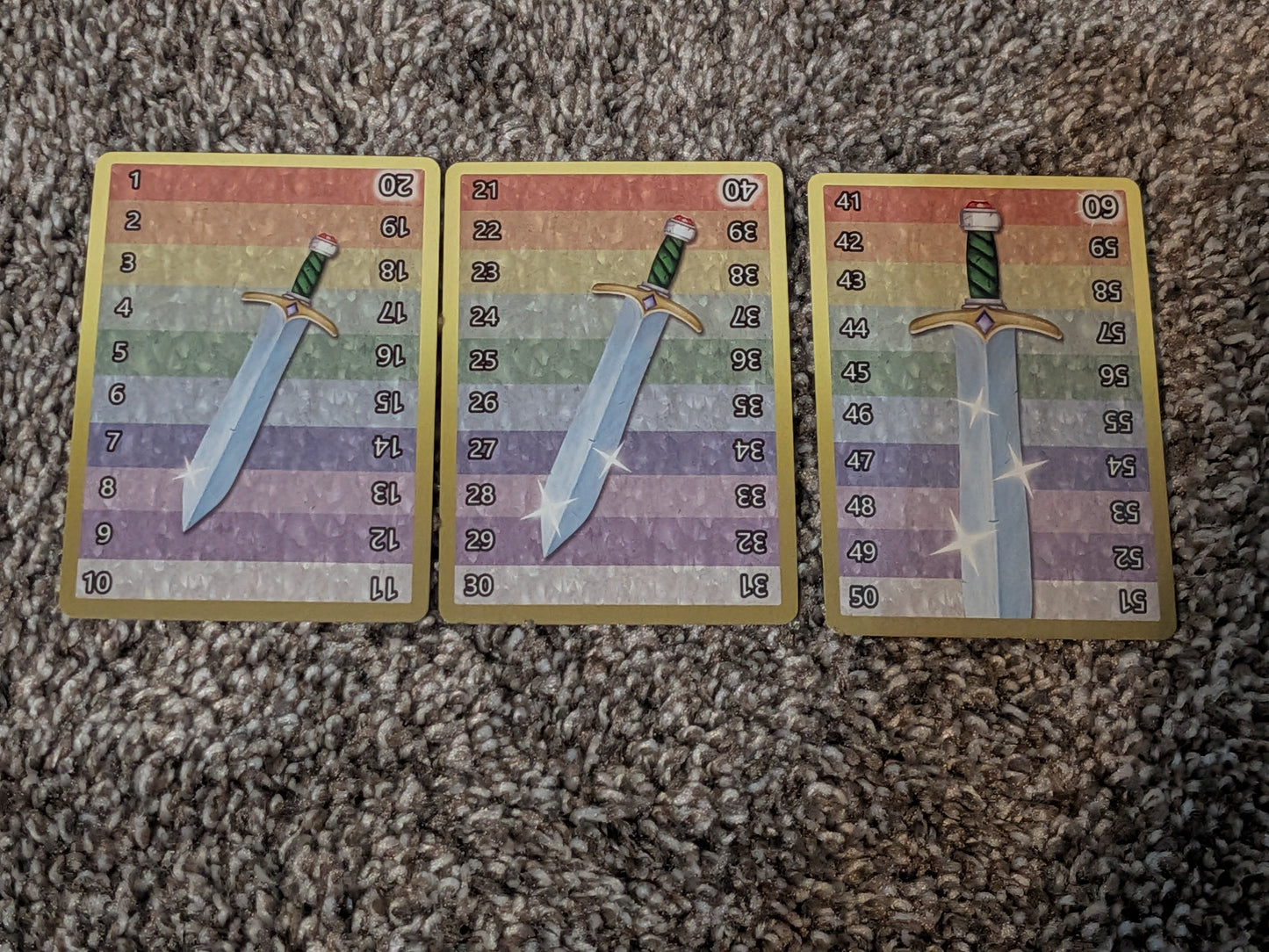 Yellow Animo Score Cards