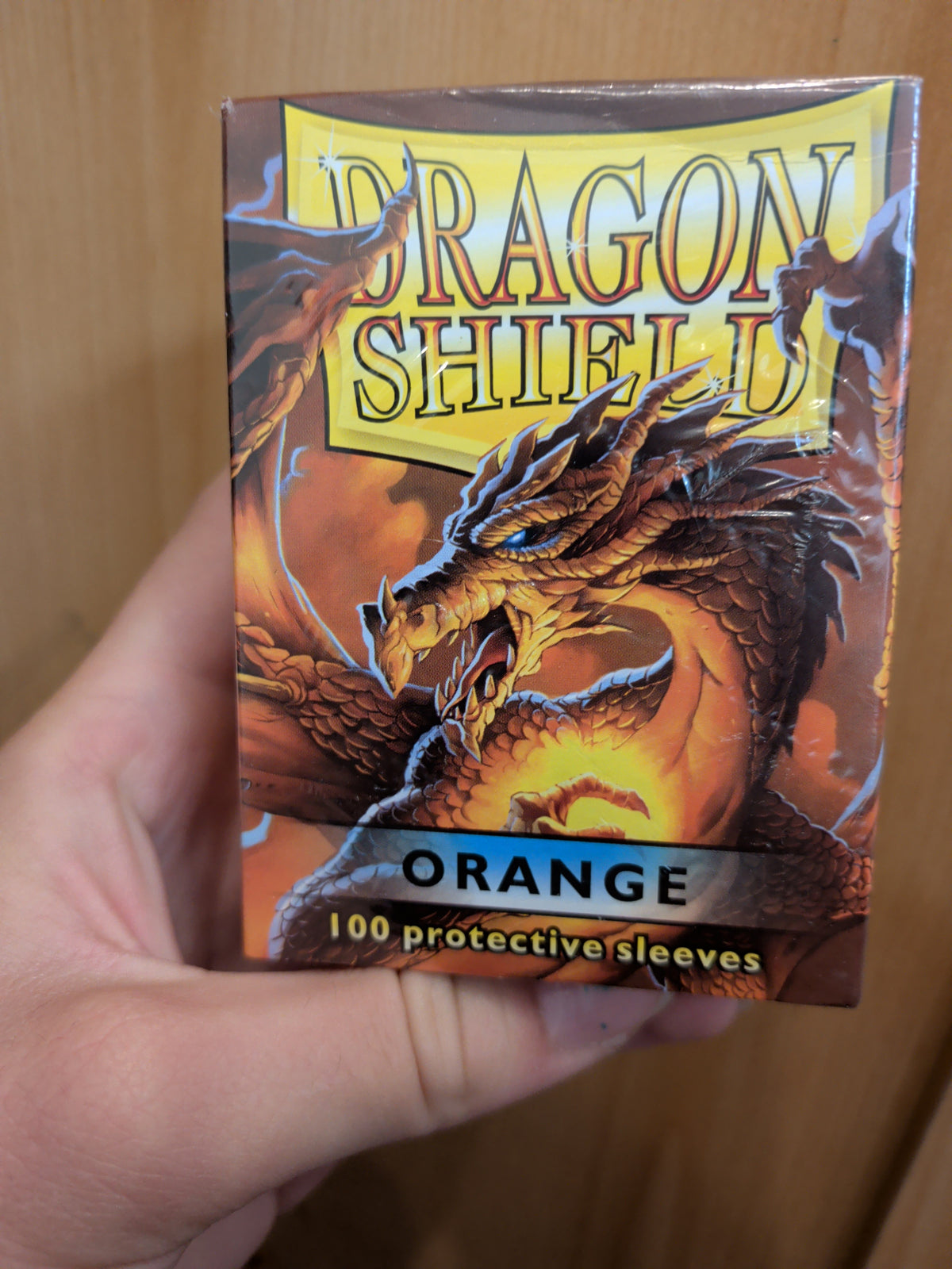 Orange Card Sleeves (100)