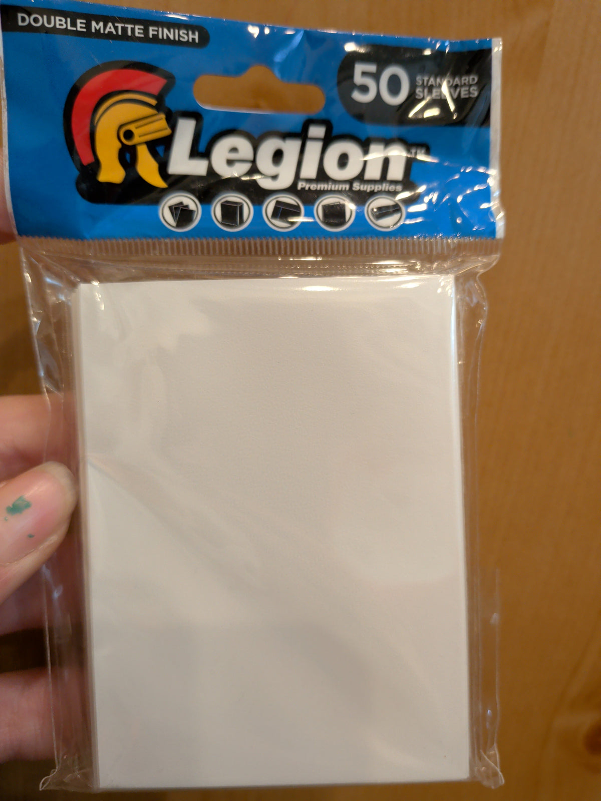 White Card Sleeves (50)
