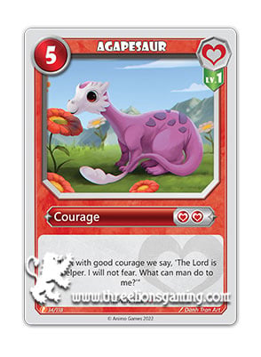 Fearless: Agapesaur (Hebrews)