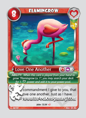 RLD: Flamingrow, Level 2 (John 13:34)