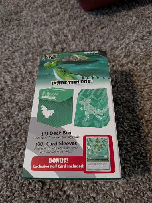 Deck Box and Card Sleeve Set-Stryder