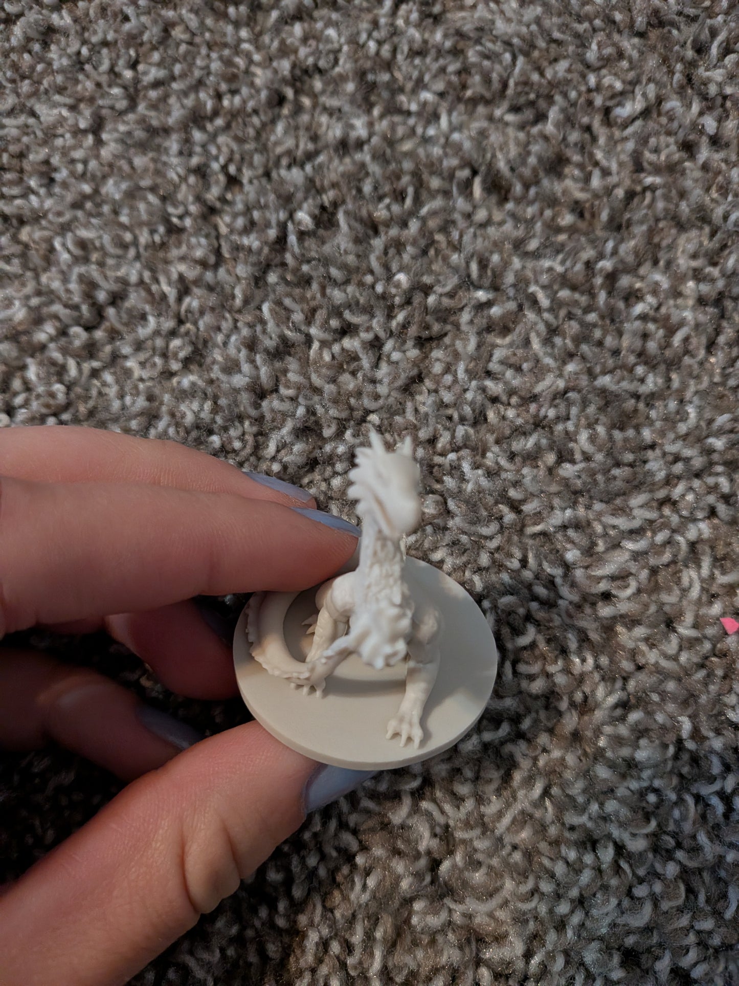 Colorless Luminey Figurine
