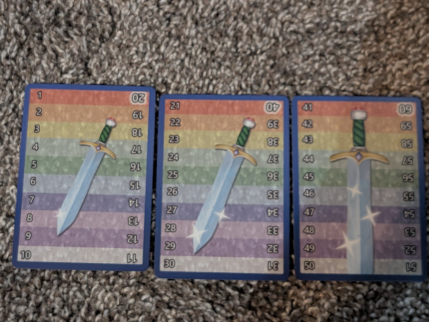 Blue Animo Score Cards