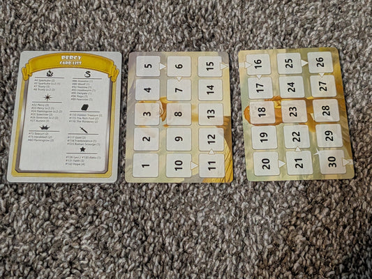 Percy Strategy Deck Extra Cards