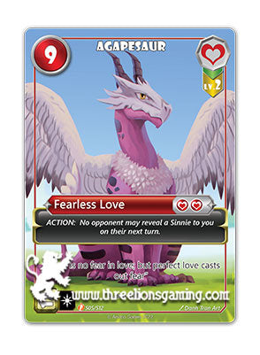 Fearless: Agapesaur, Level 2 (Full Art)